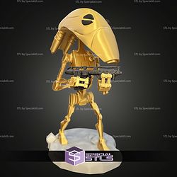Chibi STL Collection Battle Droid Starwars