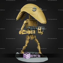 Chibi STL Collection Battle Droid Starwars