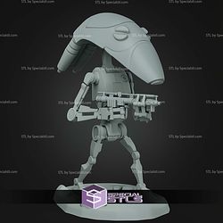 Chibi STL Collection Battle Droid Starwars
