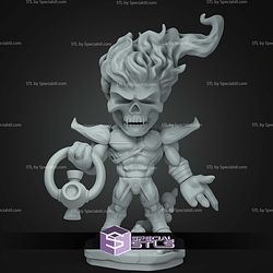 Chibi STL Collection Deathstorm DC Villain