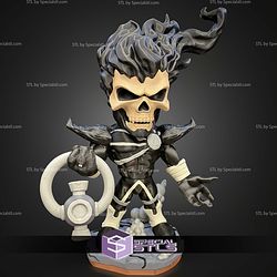Chibi STL Collection Deathstorm DC Villain
