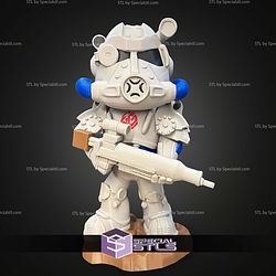 Chibi STL Collection Fallout Power Armor