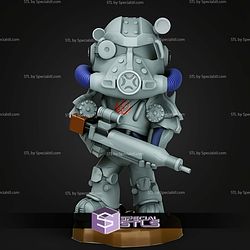 Chibi STL Collection Fallout Power Armor