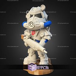 Chibi STL Collection Fallout Power Armor