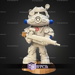Chibi STL Collection Fallout Power Armor