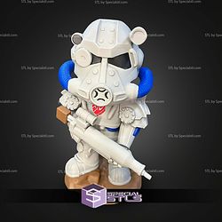 Chibi STL Collection Fallout Power Armor