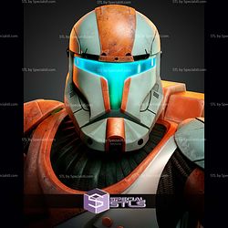 Clone Commando Boss 430mm STL Files