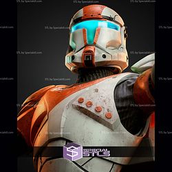 Clone Commando Boss 430mm STL Files
