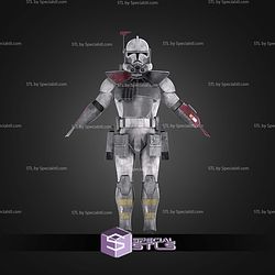 Cosplay STL Files Animated ARC Trooper Helmet and Armor