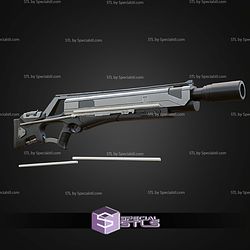 Cosplay STL Files Covert Mandalorian Assault rifle
