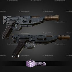 Cosplay STL Files Droid Blaster Mandalorian