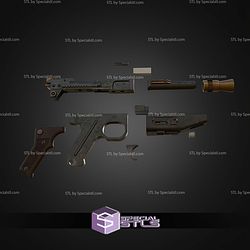 Cosplay STL Files Droid Blaster Mandalorian