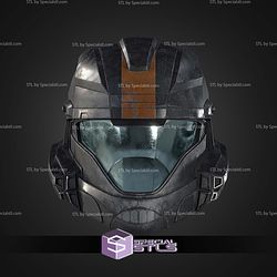 Cosplay STL Files Dutch ODST Helmet