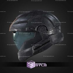 Cosplay STL Files Dutch ODST Helmet