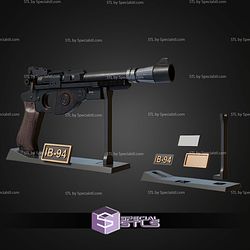 Cosplay STL Files IB94 Blaster