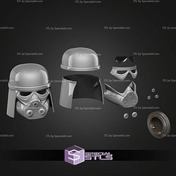 Cosplay STL Files Imperial Remnant Snowtrooper helmet