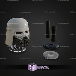 Cosplay STL Files Imperial Remnant Snowtrooper helmet