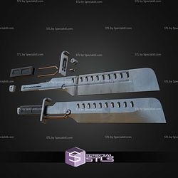 Cosplay STL Files Mandalorian Vibroswords