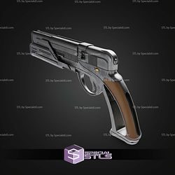 Cosplay STL Files Model 13 Blaster From Jedi Survivor