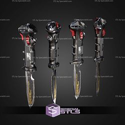 Cosplay STL Files Titanfall 2 Data Knife