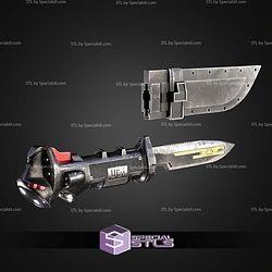 Cosplay STL Files Titanfall 2 Data Knife