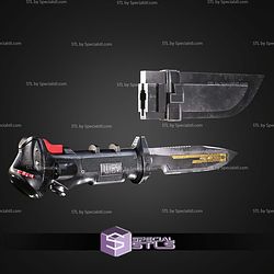 Cosplay STL Files Titanfall 2 Data Knife