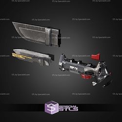 Cosplay STL Files Titanfall 2 Data Knife
