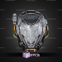 Cosplay STL Files Pragmata Helmet