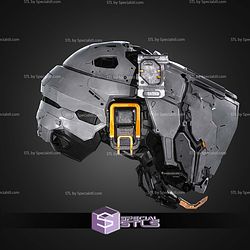 Cosplay STL Files Pragmata Helmet