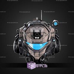 Cosplay STL Files Titanfall 2 Pulse Blade Helmet