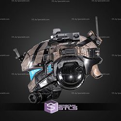 Cosplay STL Files Titanfall 2 Pulse Blade Helmet