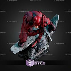 Daredevil Comics Style 318mm STL Files
