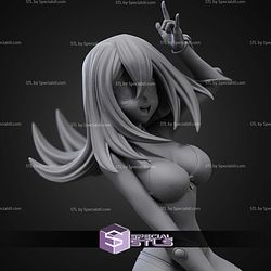 Dark Magician Girl Beach 240mm STL Files