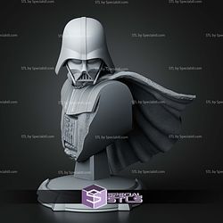 Darth Vader Star Wars Bust 155mm STL Files