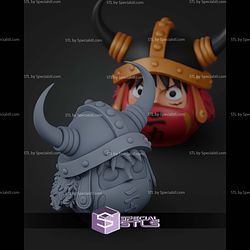 Daruma Luffy Elbaf STL Files
