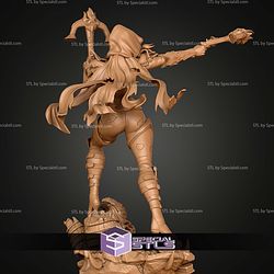 Demon Hunter Girl 250mm ATL STL Files