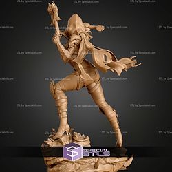 Demon Hunter Girl 250mm ATL STL Files