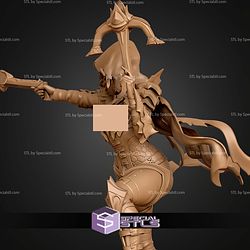 Demon Hunter Girl 250mm ATL STL Files