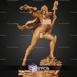 Demon Hunter Girl 250mm ATL STL Files