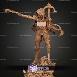 Demon Hunter Girl 250mm ATL STL Files