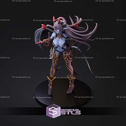 Demon Monster Girl Encyclopedia 198mm STL Files