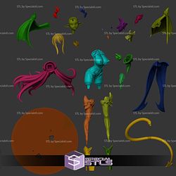 Demon Monster Girl Encyclopedia 198mm STL Files