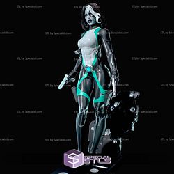 Domino In Suit With Various Gun STL Files