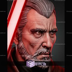 Dooku 507mm Star Wars STL Files