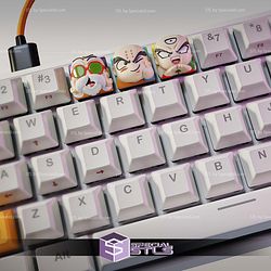 Dragon Ball Z Keycaps STL Files