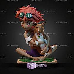 Ed And Ein 1 6 Cowboy Bebop STL Files