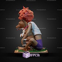 Ed And Ein 1 6 Cowboy Bebop STL Files