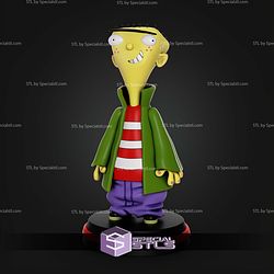 Ed From Ed Edd N Eddy 74mm STL Files