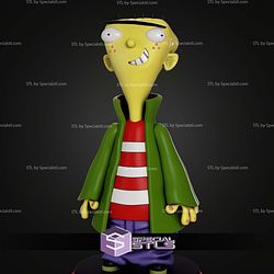 Ed From Ed Edd N Eddy 74mm STL Files