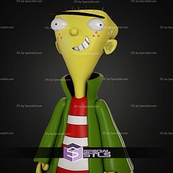 Ed From Ed Edd N Eddy 74mm STL Files